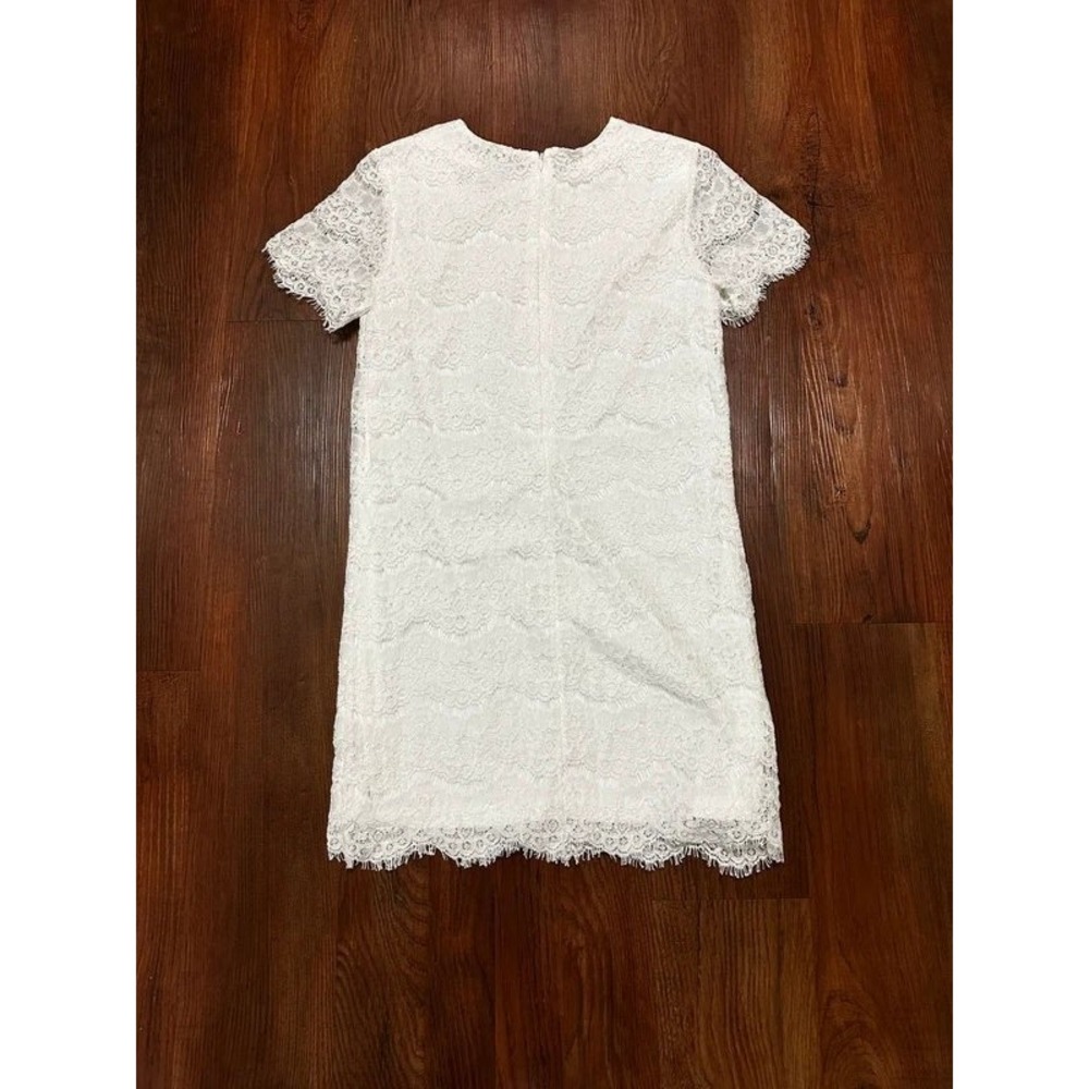 Lulus Lace Shift Dress Small White - Picture 2 of 3